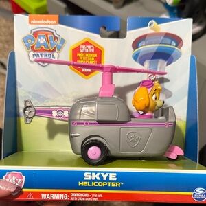 PAW Patrol Skye Helicopter Toy - Pink and Gray